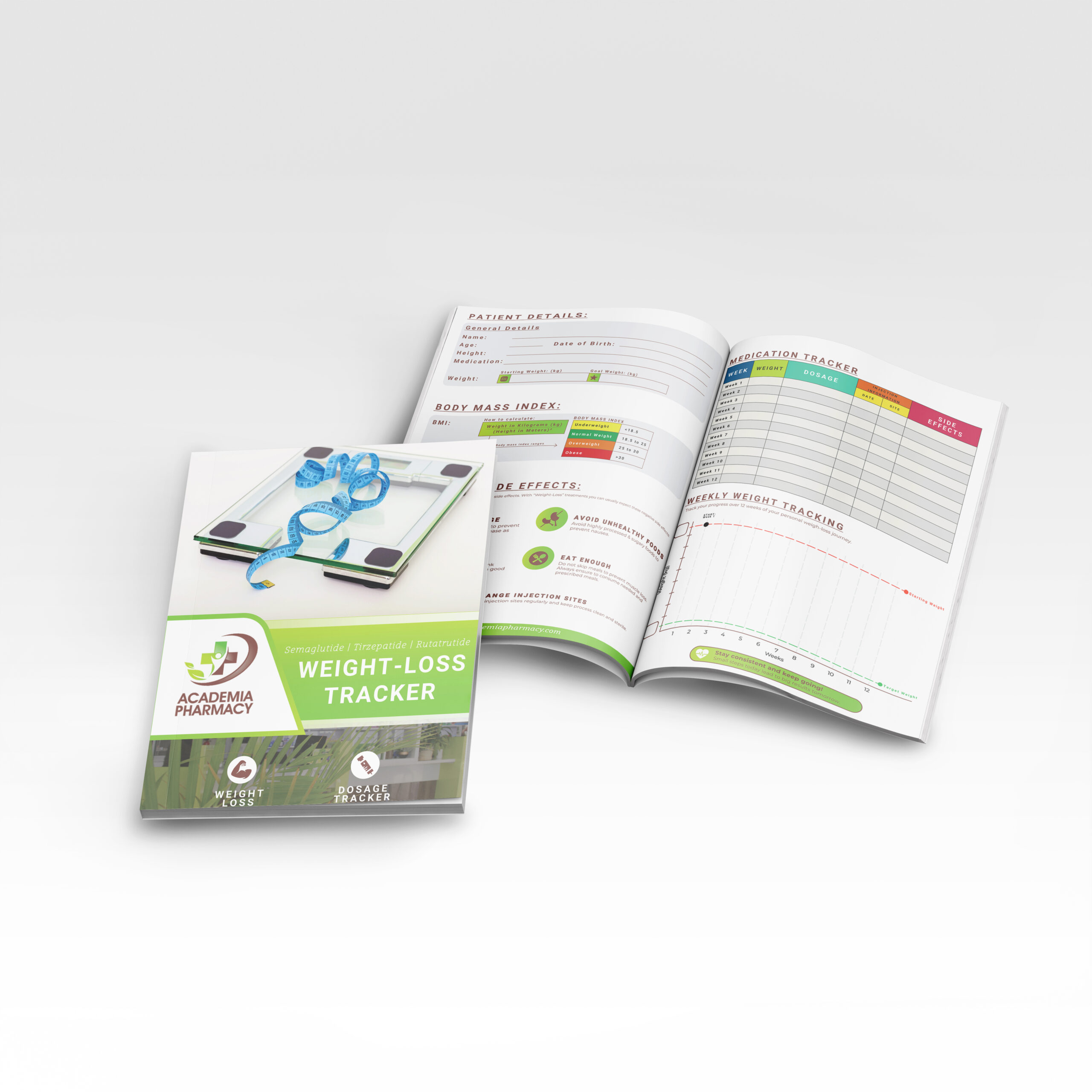 Weight-Loss Tracking Booklet